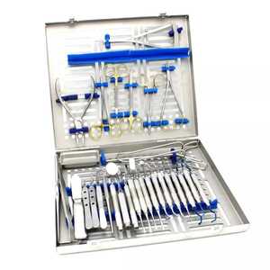 ชุดเครื่องมือผ่าตัดรักษารากฟันและอุปกรณ์เจาะอุโมงค์รากฟัน SALAAR INDUSTRY รุ่น SI-BSI-001 จำนวน 33 ชิ้น พร้อมถาดฆ่าเชื้อแบบใช้ซ้ำได้ - Product Image 2