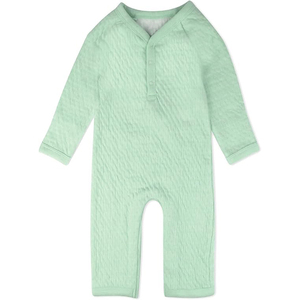 Pelele de algodón para bebés con estampado de construcción, manga larga, cierre de cremallera, atuendo suave para bebés - Product Image 3