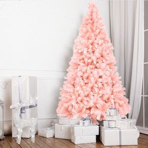 Supporto in Ferro PVC per Albero di Natale, 7 Piedi, 1800 Rami, Colore Rosa - Product Image 2