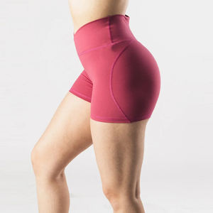 Nuevos shorts de ciclismo de cintura alta sin costuras en la entrepierna para mujer, ideales para entrenamiento, running, gimnasio y yoga 2026 - Product Image 3