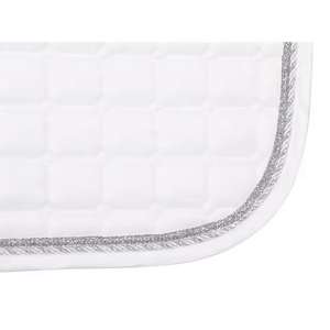 Customizable English Style Satin Equestrian Supplies Comfortable <b>Foam</b> Dressage Saddle <b>Pad</b> Breathable Fabric - Product Image 6