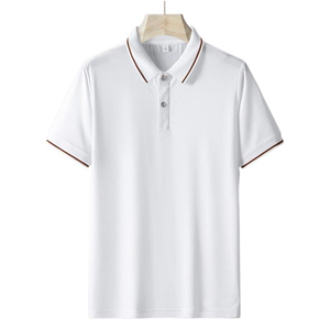 Camiseta Polo Clásica para Hombre, Camiseta Polo con Logotipo Personalizado, 100% Poliéster, Camisetas Polo Lisas para Golf, Camisetas Blancas para Bordar OEM - Product Image 6