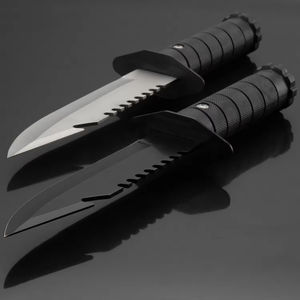 Couteau de chasse à manche en bois noir de grande taille, prix d'usine, outils manuels de plein air, couteau tactique de survie - Product Image 6