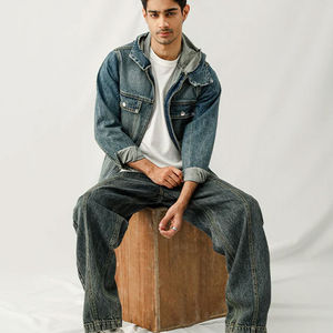 Chaqueta Vaquera para Hombre de Último Diseño del Mejor Fabricante, Colores Personalizados en la Parte Delantera, Tallas Variadas, Transpirable y Ecológica para Invierno - Product Image 1