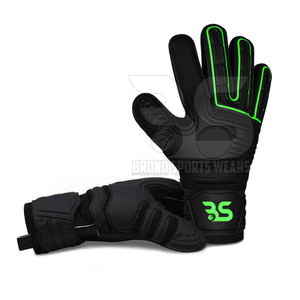Gants de gardien de but avec sangle de poignet réglable, prise en main confortable, adaptés aux matchs de football, aux entraînements et aux séances sportives - Product Image 3
