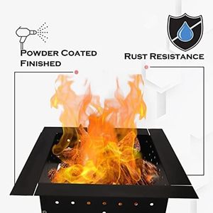 Anillo para Fogatas de Acero Galvanizado Resistente a Altas Temperaturas, Mini Quemador para Fogatas al Aire Libre, Precio de Fábrica OEM, Venta al Por Mayor - Product Image 5