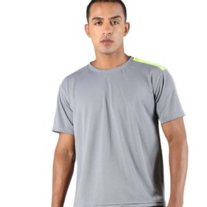 2025 Camiseta de algodón 100% de rendimiento para hombre Tela tejida suave y duradera estampada de ajuste holgado para ropa deportiva - Product Image 1