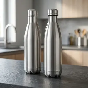 Most Selling Elegant 500ml Stainless Steel Cola Water Bottle Vacuum Insulated Leak Proof Reusable Bottle for <b>Hot</b> and Cold <b>Drinks</b> - Product Image 4