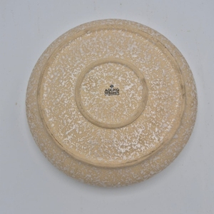 Tazón de Cerámica de Diseño Minimalista con Rayas Naranjas, 21 cm de Diámetro, Hecho a Mano, Libre de BPA, Vajilla para Servir Comida en Hoteles, Restaurantes y Cafeterías - Product Image 6