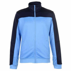 Conjunto de chándal de algodón grueso y cálido para hombre, con logotipo personalizado, cremallera completa, cuello alto, estilo oversize y pantalones con cintura elástica. - Product Image 4