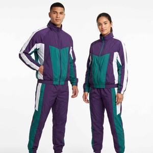 Ensemble de survêtement de sport personnalisé pour l'entraînement, jogging et sweat-shirt, ensemble de pantalons de jogging, ensemble de survêtement de course en tissu coupe-vent unisexe - Product Image 2