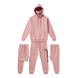 Ensemble sweat à capuche cagoule surdimensionné personnalisé pour homme, en coton épais, style streetwear, avec imprimé graphique, en molleton technique, vente en gros - Product Image 1