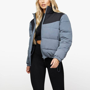 Chaqueta Acolchada Ligera con Cierre, Chaqueta Impermeable para Invierno, Chaquetas Acolchadas Personalizadas al por Mayor - Product Image 3