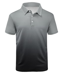 <b>Men's</b> Short Sleeve Polo <b>Shirt</b> Blue To Regular Fit Knitted Casual Wear - Product Image 3