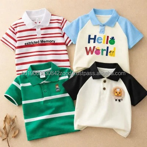 Camiseta Polo para Niños, Otoño e Invierno, Nueva Colección de Verano para Niños, Tejido PK, Ropa de Manga Corta para Niñas y Niños, Lote de Polos Infantiles - Product Image 6