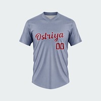 Maillots de baseball personnalisés en gros, imprimés, respirants, antibactériens, à séchage rapide, 100 % polyester, col en V, manches courtes, OEM
