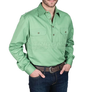 Breathable <b>Flame</b> Retardant Work <b>Shirt</b> with Soft Cotton Fabric Relaxed Fit Lightweight & Quick Dry for Comfortable All-Day Use - Product Image 4