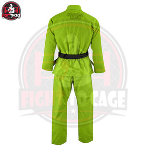 Breathable Stretch Lightweight Custom Logo High Quality OEM ODM Service Reinforced Stitching Printed BJJ Uniform Polyester - Product Image 2