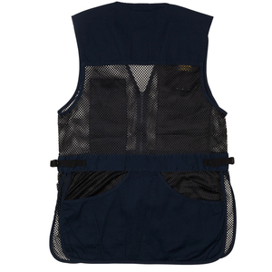 Gilet de chasse respirant en maille pour homme avec plusieurs poches, vêtement d'extérieur d'été sans manches, gilet de chasse uni - Product Image 2