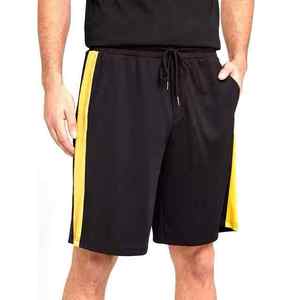 Ensemble de vêtements pour hommes GENERSA SPORTS, t-shirt à manches courtes à col rond imprimé, short à taille élastique, respirant, 100% coton, tissu en velours côtelé - Product Image 6
