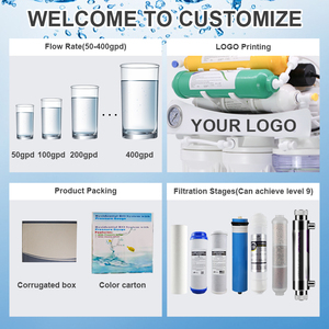 2024 nhà sử dụng Nhỏ 75g 7 giai đoạn UV điện Thẩm Thấu Ngược hệ thống lọc nước dưới bồn rửa <span class=keywords><strong>RO</strong></span> Máy lọc nước tại Trung Quốc - Product Image 6