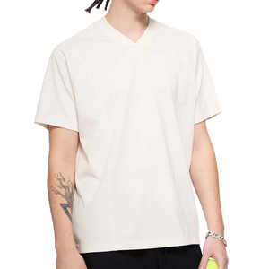 245 Gsm <b>Drop</b> Shoulder Men's 100% Cotton Acid Wash T-shirt Custom Logo Regular Fit O-Neck Short Sleeve Street Style Anti-shrink - Product Image 5