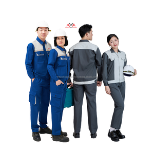 Conjuntos de Uniformes de Buena Calidad para Trabajadores Eléctricos, Traje de Trabajo Automotriz, Ropa de Soldador, Ropa de Trabajo de Fábrica, Algodón PE - Fabricantes FMF - Product Image 1