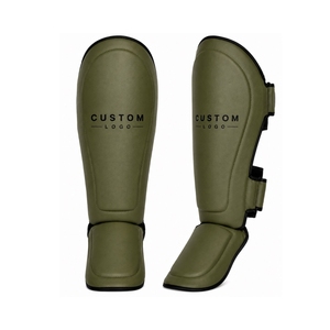 Espinilleras para Muay Thai, Kickboxing, MMA, Entrenamiento y Combate, Protector de Empeine, Espinilleras Protectoras para Piernas - Product Image 4