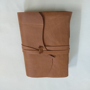 High Quality Vintage <b>A5</b> <b>Diary</b> Journals Monthly Planner Natural Leather Cover Stylish Handmade Thread Sewing Loose-leaf Gift - Product Image 2