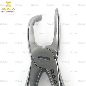 Pince à tartre professionnelle pour chat et felin, à bec courbé, 4,5″, en acier inoxydable, pour le détartrage et l'élimination du tartre dentaire R.A.A. - Product Image 3