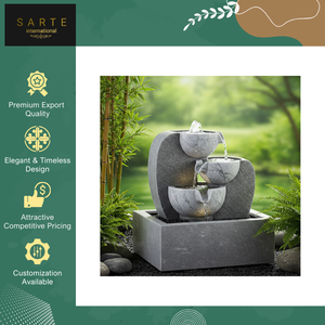 Fuente de Agua para Exteriores Resistente a la Intemperie de Primera Calidad, Fuente de Jardín de Mármol Duradera con Garantía de por Vida a Bajo Precio - Product Image 6