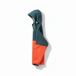 Custom Logo Men's Windbreaker <b>Jacket</b> <b>Waterproof</b> Lightweight Outdoor Hooded Sports Coat Color Block Streetwear Wholesale Active - Product Image 2