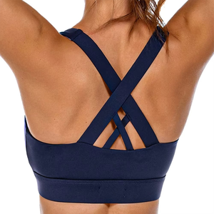 Breathable <b>Top</b> Selling <b>Women</b> <b>Compressed</b> Sports Bra for Ladies Pakistan Manufacture Made Logo Sublimation Sports Bra - Product Image 4