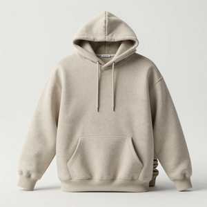 เสื้อฮู้ดดี้ผ้าฝ้ายฟลีซหนาน้ำหนัก 500 GSM แบบสั่งทำพิเศษ พร้อมบริการ OEM ODM - Product Image 2