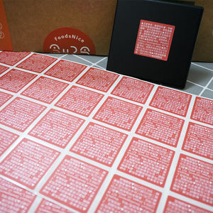 Waterproof cosmetic <b>vinyl</b> <b>sticker</b> labels - Product Image 4