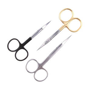 Tijeras para uñas de acero inoxidable de alta calidad, tijeras para uñas curvadas, tijeras para uñas de acero inoxidable, tijeras para uñas para zurdos - Product Image 1