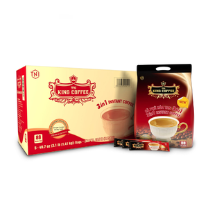 กาแฟคิง 3 in 1 กาแฟสำเร็จรูป 16 กรัม x 88 ซอง กาแฟพรีเมี่ยมผสม ราคาแข่งขัน ส่งออก - Product Image 4