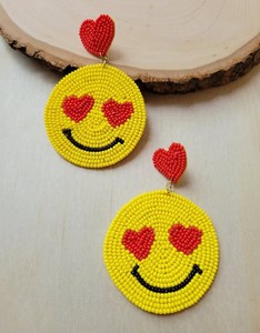 yallow Beaded Eye Tassel Drop Beaded <b>Earrings</b> Rhinestone Statement <b>Dangle</b> <b>Earrings</b> for Party Festival Weeding Events - Product Image 4
