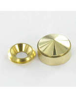 Vis de couvercle de cercueil en laiton de haute qualité et garniture décorative en métal à tête hexagonale en forme de croix, accessoires de cercueil de style européen