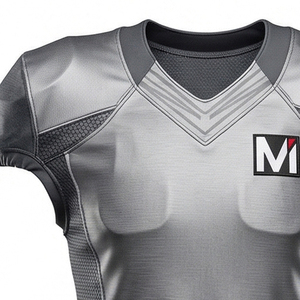 Ensemble d'uniformes de football américain de luxe, panneaux en spandex sublimés, coutures renforcées, vêtements de football de ligue professionnelle - Product Image 2