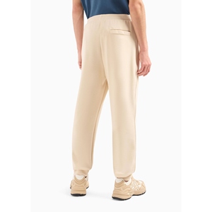 NOEN SPORTS Pantalon de survêtement beige pour homme, taille élastique, logo brodé, coupe décontractée, léger et respirant, style sarouel, idéal pour l'été - Product Image 2