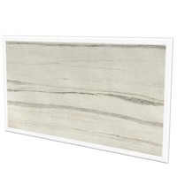 Revêtement mural flexible en pierre naturelle de marbre blanc Banda, panneau décoratif de luxe pour cuisine, salle de bain, appartement, décoration de ferme