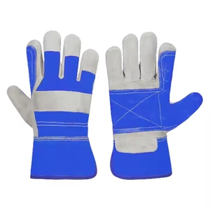 Gants de sécurité en cuir de vachette renforcé pour travailleurs du jardin et ouvriers du bâtiment, haute performance, fabrication canadienne - Product Image 4