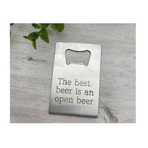 Handheld Metal Bottle <b>Opener</b> Designed For Simple Efficient One Handed Bottle Opening - Product Image 4