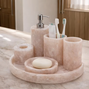 Fabricant et vendeur indien d'accessoires de salle de bain en résine écologiques, ensemble de salle de bain sur mesure, vente en gros - Product Image 1