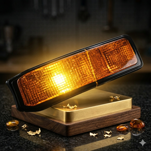 Reflector Lateral Ámbar Universal para Motocicleta, Luz de Seguridad - Product Image 2