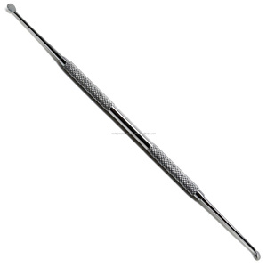 Cureta Quirúrgica Dental WPS de Acero Inoxidable con Puntas Anguladas Dentadas, Instrumento Ergonómico Moleteado para Desbridamiento Periodontal - Product Image 5