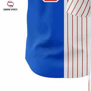 Maillots de baseball personnalisés pour adultes – Tenues de sport brodées ou imprimées avec nom, numéro et logo sur mesure - Product Image 6