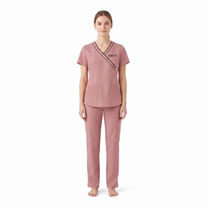 Ensemble de tenue médicale confortable pour femmes : pantalon d'infirmière et haut de médecin, uniforme d'hôpital, vêtements de travail - Product Image 3