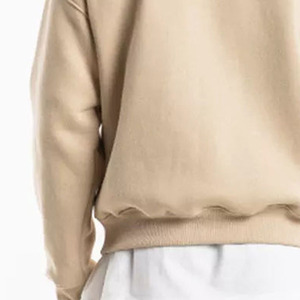 Sudadera con capucha de algodón grueso estilo streetwear, oversize, con efecto desgastado, con logo personalizado, para hombre, en oferta online, FORTLEO - Product Image 3